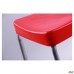 Стул Корсика алюм пластик красный