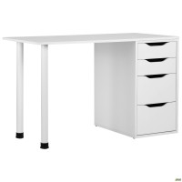 Стол компьютерный Blond BL-102 (1200х600х750) Белый Перл/Белый беж