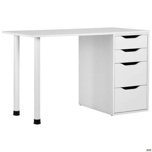 Стол компьютерный Blond BL-102 (1200х600х750) Белый Перл/Белый беж