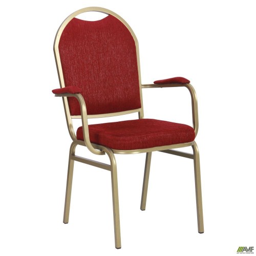 Стул Банкетный Премиум с подлокотниками, золото, Розана-105 Стул Банкетный Премиум с подлокотниками, золото, Розана-105