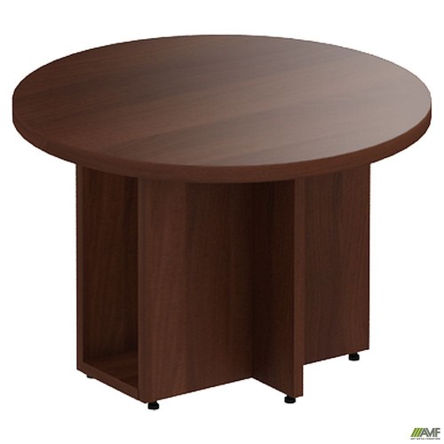 Стол журнальный МГ-314 (D600х400мм) орех темный