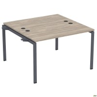 Элемент станции с кронштейнами одинар. SIG-500 (1187х1200х750) Черный граф/Вяз Либерти