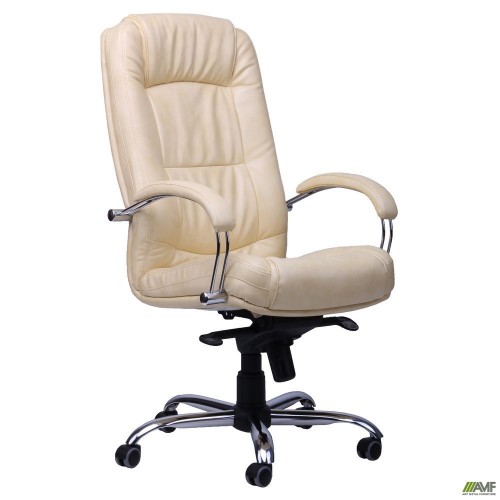 Кресло Марсель Хром механизм МВ Мадрас ваниль