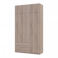 Распашной шкаф для одежды Doros Лукас Дуб Сонома 3ДСП 135х50х240 (80737803) Распашной шкаф для одежды Doros Лукас Дуб Сонома 3ДСП 135х50х240 (80737803)