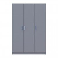Шкаф для одежды Doros Промо Серый 3 ДСП 135х48х204 (80737765) Шкаф для одежды Doros Промо Серый 3 ДСП 135х48х204 (80737765)