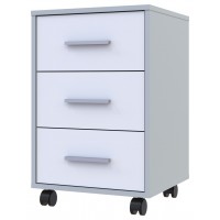 Тумба Doros Т3 Серый/Белый 43х42х66.4 (41902061)