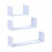 Комплект полок Doros Фил Белый 3 шт. 30/45/60х15х15 (41516077)