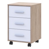 Тумба Doros Т3 Дуб сонома/Белый 43х42х66,4 (41902060)