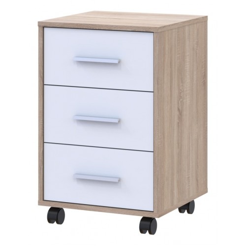 Тумба Doros Т3 Дуб сонома/Белый 43х42х66,4 (41902060)