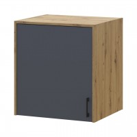 Антресоль Doros к пеналу высокая Ронди Дуб Артизан/Графит ДСП 60х52х65 (41516247)