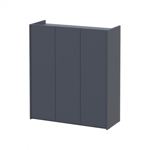 Тумба для обуви Doros Кассель Графит 3 ДСП 97х40х110 (41516211)