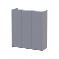 Тумба для обуви Doros Кассель Серый 3 ДСП 97х40х110 (41516225)