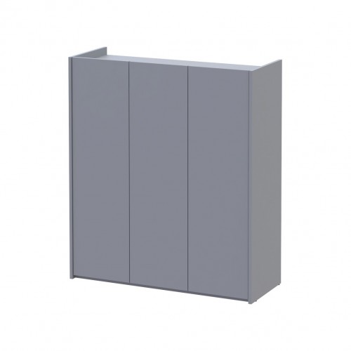 Тумба для обуви Doros Кассель Серый 3 ДСП 97х40х110 (41516225)