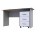 Офисный стол Doros Т3 Серый / Белый 120х60х78 (44900061) Офисный стол Doros Т3 Серый / Белый 120х60х78 (44900061)