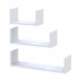 Комплект полок Doros Фил Белый 3 шт. 30/45/60х15х15 (41516077)