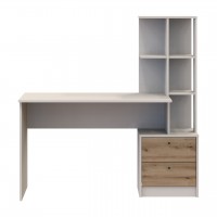 Офисный стол Doros Т7 Кашемир/Дуб Эвок 136х55х138 (41516059) Офисный стол Doros Т7 Кашемир/Дуб Эвок 136х55х138 (41516059)