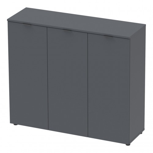 Комод Doros Рон 6 3 фасада Графит 120х38х100 (41516000)