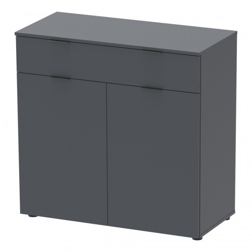 Комод Doros Рон 2 2 фасады 1 шухляда Графит 80х38х100 (41516004)