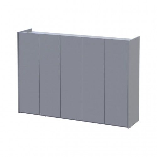 Тумба для обуви Doros Кассель Серый 5 ДСП 159х40х110 (41516227)