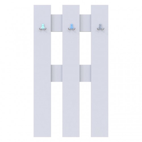 Вешалка для одежды Doros Н1 Белый 65х3,2х115 (41510008)