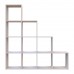 Стеллаж Doros Степ 4х4 Кашемир открытый 136.2х28.8х140.7 (41516168)