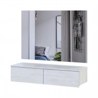 Комплект мебели Doros Левия + зеркало Белое дерево 100х32х100 (42005240)