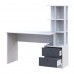 Офисный стол Doros Т7 Белый/Графит 136х55х138 (41516058) Офисный стол Doros Т7 Белый/Графит 136х55х138 (41516058)