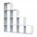 Стеллаж Doros Степ 4х4 Белый открытый 136.2х28.8х140.7 (41516166)