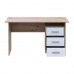 Офисный стол Doros Т3 Дуб Эвок/Белый ДСП 120х68х78 (41901064) Офисный стол Doros Т3 Дуб Эвок/Белый ДСП 120х68х78 (41901064)