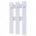 Вешалка для одежды Doros Н1 Белый 65х3,2х115 (41510008)