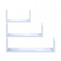 Комплект полок Doros Фил Белый 3 шт. 30/45/60х15х15 (41516077)