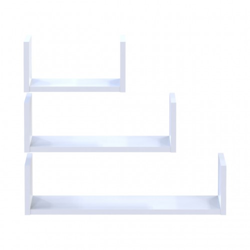 Комплект полок Doros Фил Белый 3 шт. 30/45/60х15х15 (41516077)