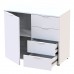 Комод Doros Рон 1 1 фасад 4 шухляды Белый 80х38х81 (41516005)