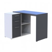 Стол Doros Дейл Графит 2Ш 120х60х78 (41516238) Стол Doros Дейл Графит 2Ш 120х60х78 (41516238)