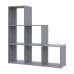 Стеллаж Doros Степ 3х3 Серый открытый 102.6х28.8х106.1 (41516178)