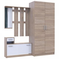 Прихожая Doros Alice и шкаф Promo 2 ДСП Дуб Сонома/Дуб Сонома (42005079) Прихожая Doros Alice и шкаф Promo 2 ДСП Дуб Сонома/Дуб Сонома (42005079)
