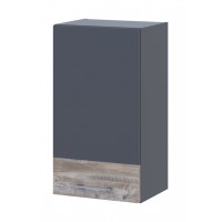 Кухня Doros Лея В72_Ш640 верхняя узкая Графит/Клондайк ДСП 40х31.6х72 (80359569.2)