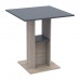 Столовый стол Doros Коуд Дуб сонома/Графит 70х70х74 (41510132) Столовый стол Doros Коуд Дуб сонома/Графит 70х70х74 (41510132)