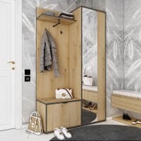 Прихожая Doros Дора Дуб Артизан 113,5х40х192 (44900218) Прихожая Doros Дора Дуб Артизан 113,5х40х192 (44900218)