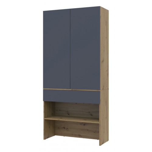 Прихожая Doros Сплит Дуб Артизан/Графит ДСП 94х39х200 (44900271)