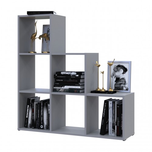 Стеллаж Doros Степ 3х3 Серый открытый 102.6х28.8х106.1 (41516178)