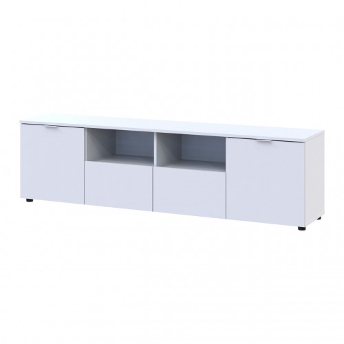 Комод Doros Рон 4 Белый 2 фасада 2 шухляды 180х38х50 (44900221) Комод Doros Рон 4 Белый 2 фасада 2 шухляды 180х38х50 (44900221)