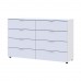 Комод Doros Рон 8 Белый 8 Ящичков 130х38х81 (41516172) Комод Doros Рон 8 Белый 8 Ящичков 130х38х81 (41516172)