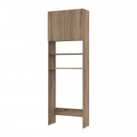 Шкаф для стиральной машины Doros Лола Мини Дуб Эвок ДСП 64х26.6х190 (41516205)