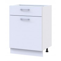 Кухня Doros Лея НЯ82_Ш60 нижняя правая Белый/Дуб Сонома ДСП 60х46.6х82 (81359337.7) Кухня Doros Лея НЯ82_Ш60 нижняя правая Белый/Дуб Сонома ДСП 60х46.6х82 (81359337.7)