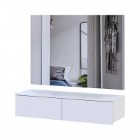 Комплект мебели Doros Левия + зеркало Белый 100х32х100 (42005235)