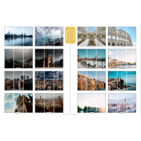 Фасад на шкаф купе "Памятники" 011