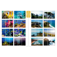 Фасад на шкаф купе "Море" 006