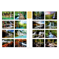 Фасад на шкаф купе "Водопад" 002