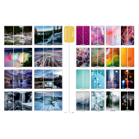 Фасад на шкаф купе "Вода" 001